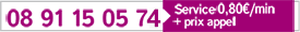 cartouche de prix